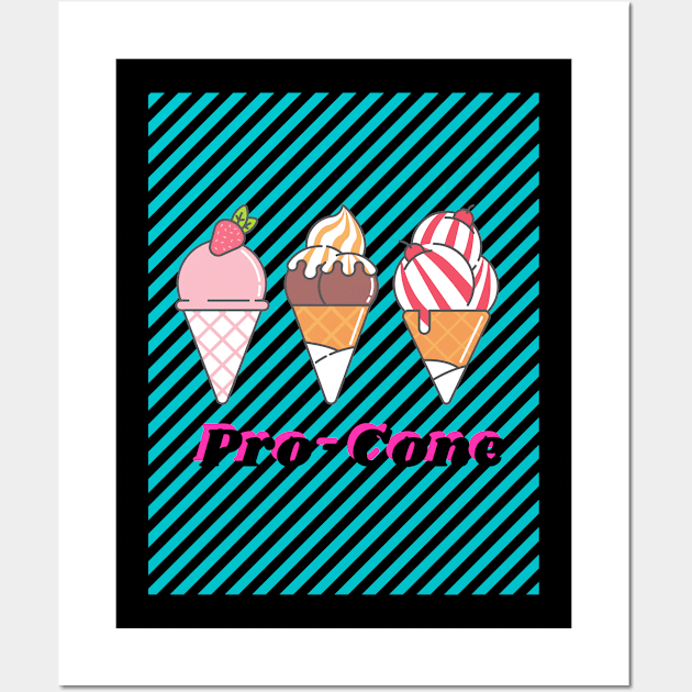 Pro-Cone Wall Art by Meanwhile Prints